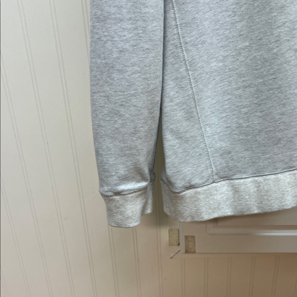 Gray Quarter-Zip Doble Sided Pullover Sweatshirt - image 7